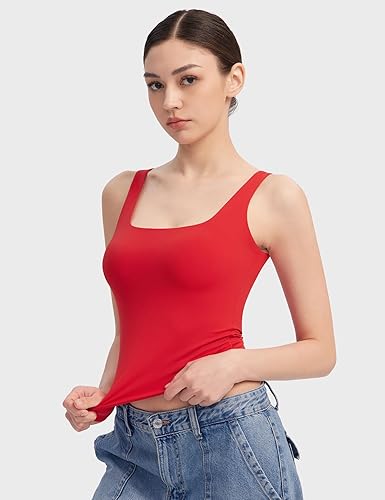 Square Neck Sleeveless Summer Crop Top White Women Black Casual Basic T Shirt off Shoulder Cami Sexy Backless Tank Top